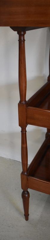 photo vinterior Small Powder Table In Mahogany, "Escalier De Cristal" Manufacture, Louis XVI Style, Late 19th Century