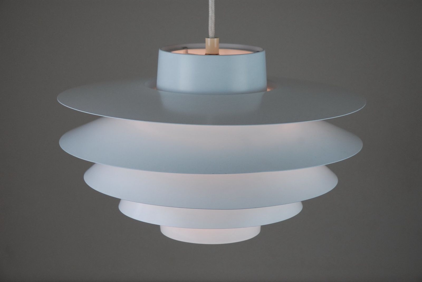 Pendant Lamp By Sven Middelboe For Nordisk Solar, Denmark, 1970s photo 695.0
