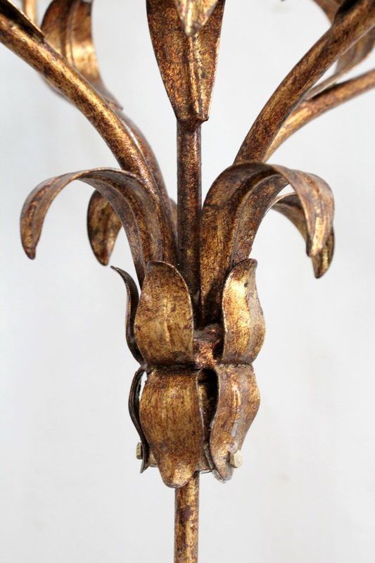 photo furniture Nubian Carved Wood Torchiere Holder, Venetian Taste   1st Part 20th Century