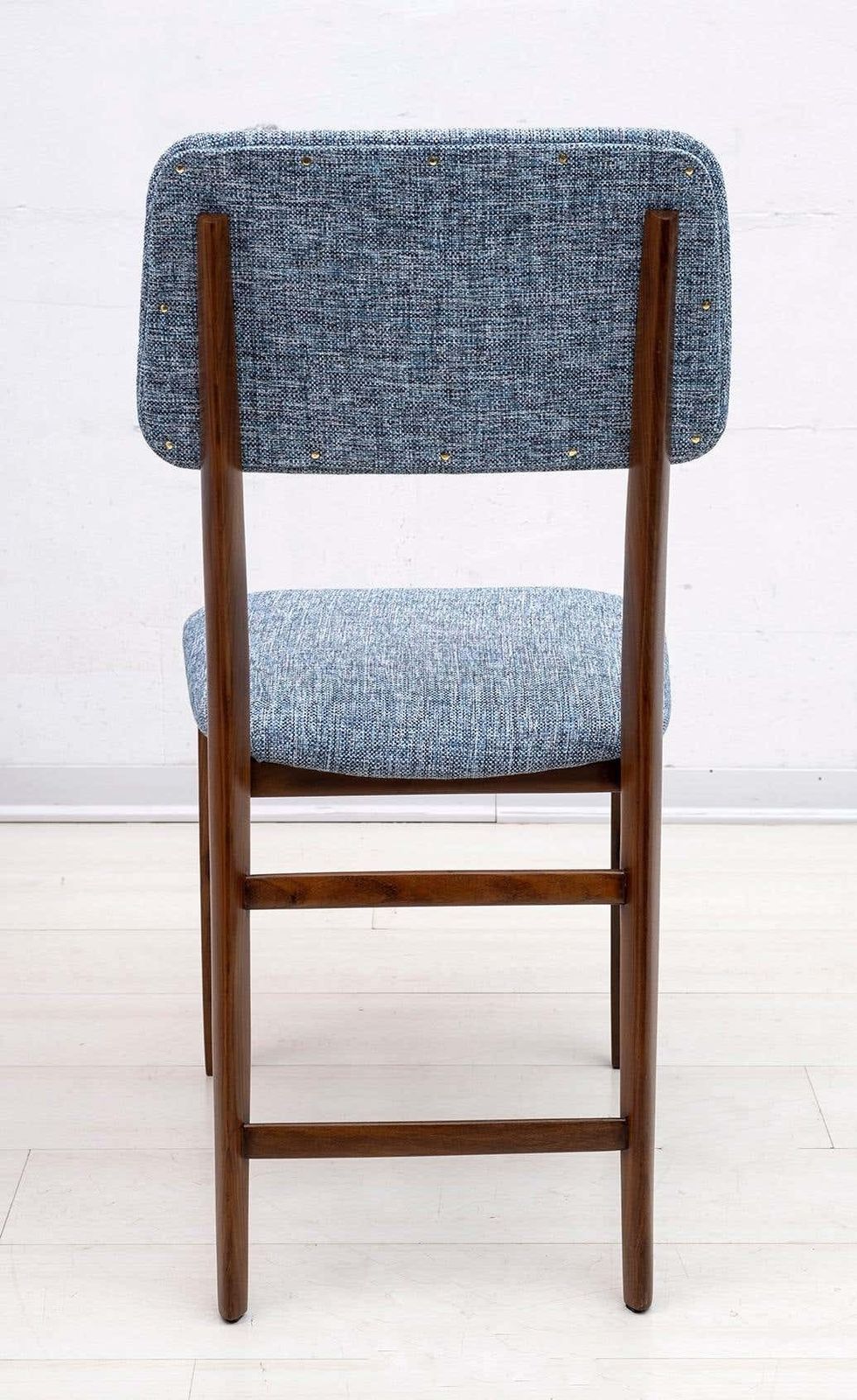 Six Of Edmondo Palutari For Dassi Mid Century Italian Teak Dining Chairs, 1950s photo buy