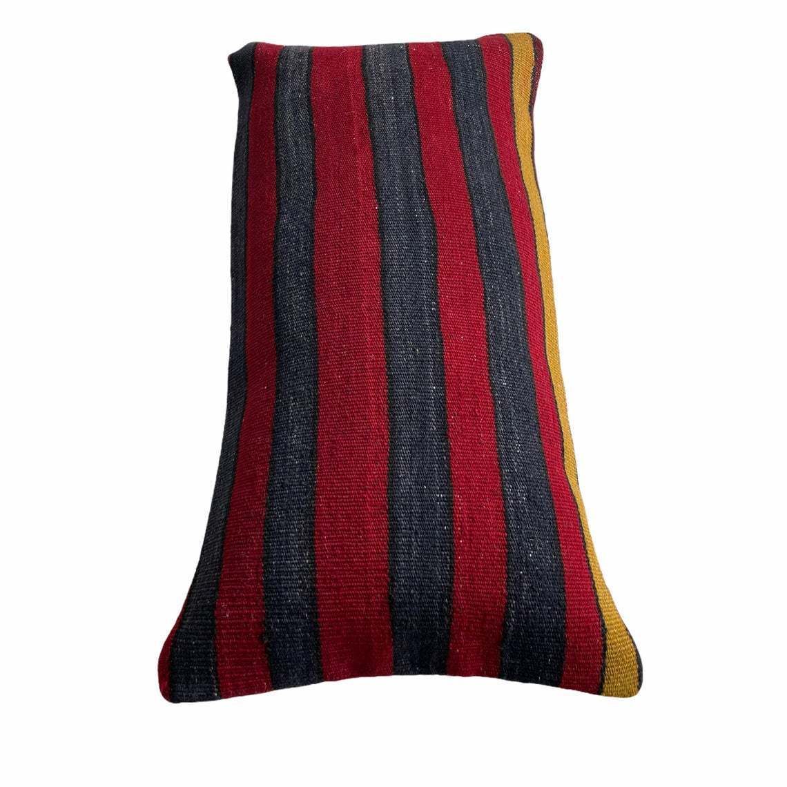Tapis Kelim Kilim Turkish Pillow Cover ,Vintage Meditation Bench Cushion  Sofa. photo Textiles