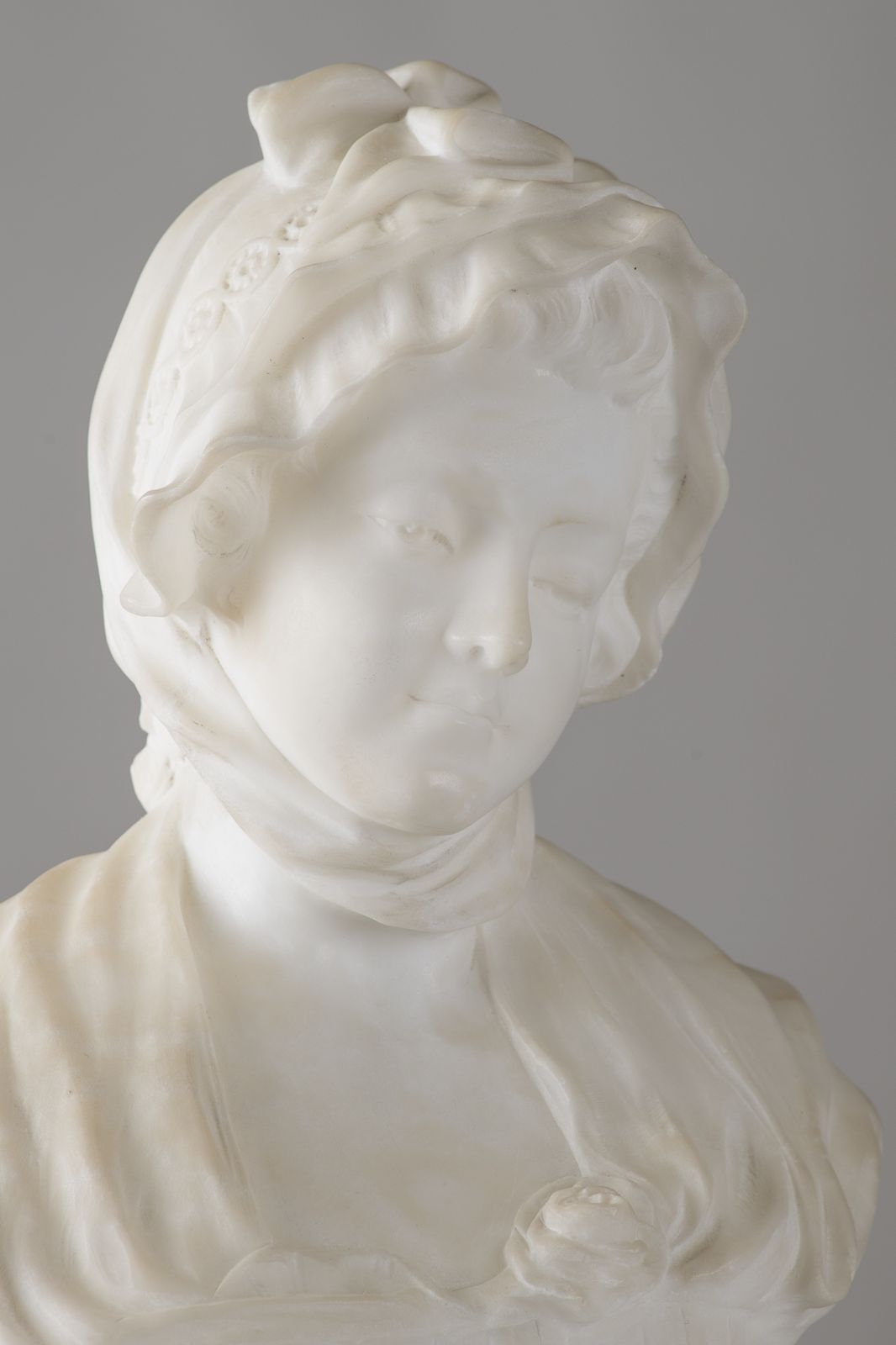 French Alabaster Sculpture photo for sale