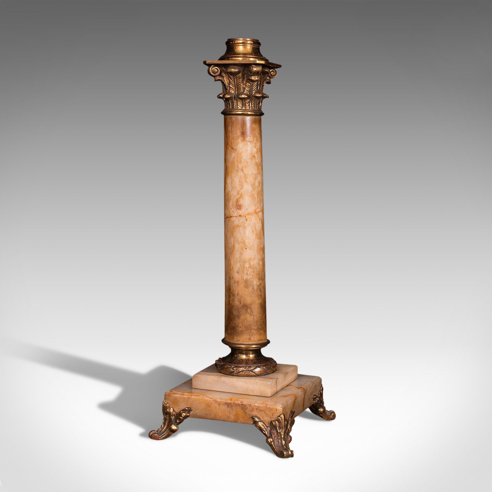 Antique Centrepiece Candelabra, Marble, Decorative, Candlestick,