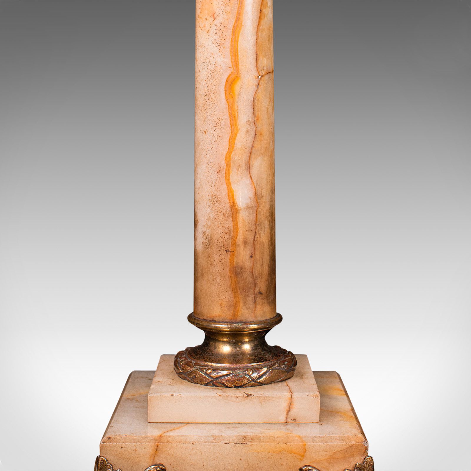 895.0 Antique Centrepiece Candelabra, Marble, Decorative, Candlestick, photo