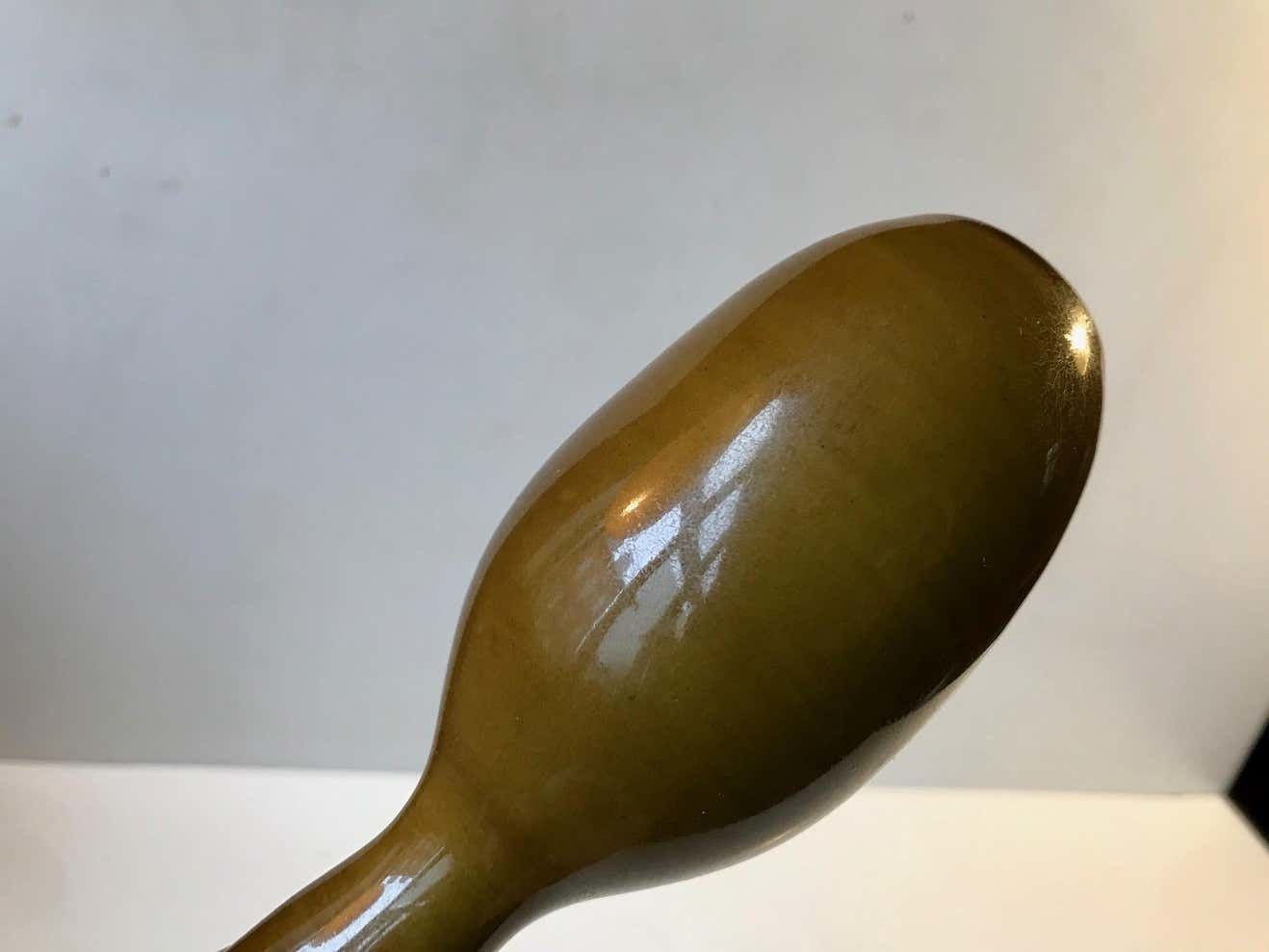 Alfred Johansson Ceramic Haresfur Vase For Höganas, 1930s photo Home Decor