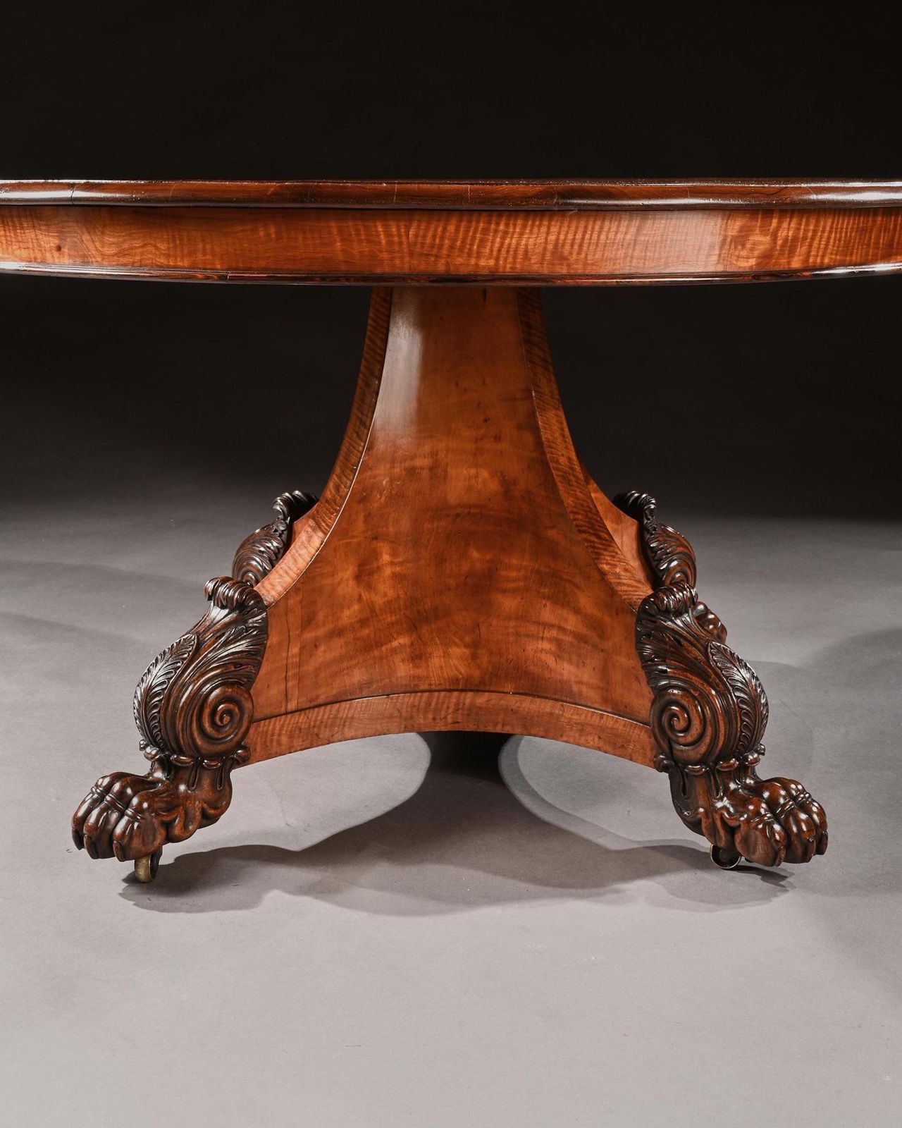 Rare 19th Century Peters Of Genoa Satinwood & Rosewood Centre Table. photo Furniture