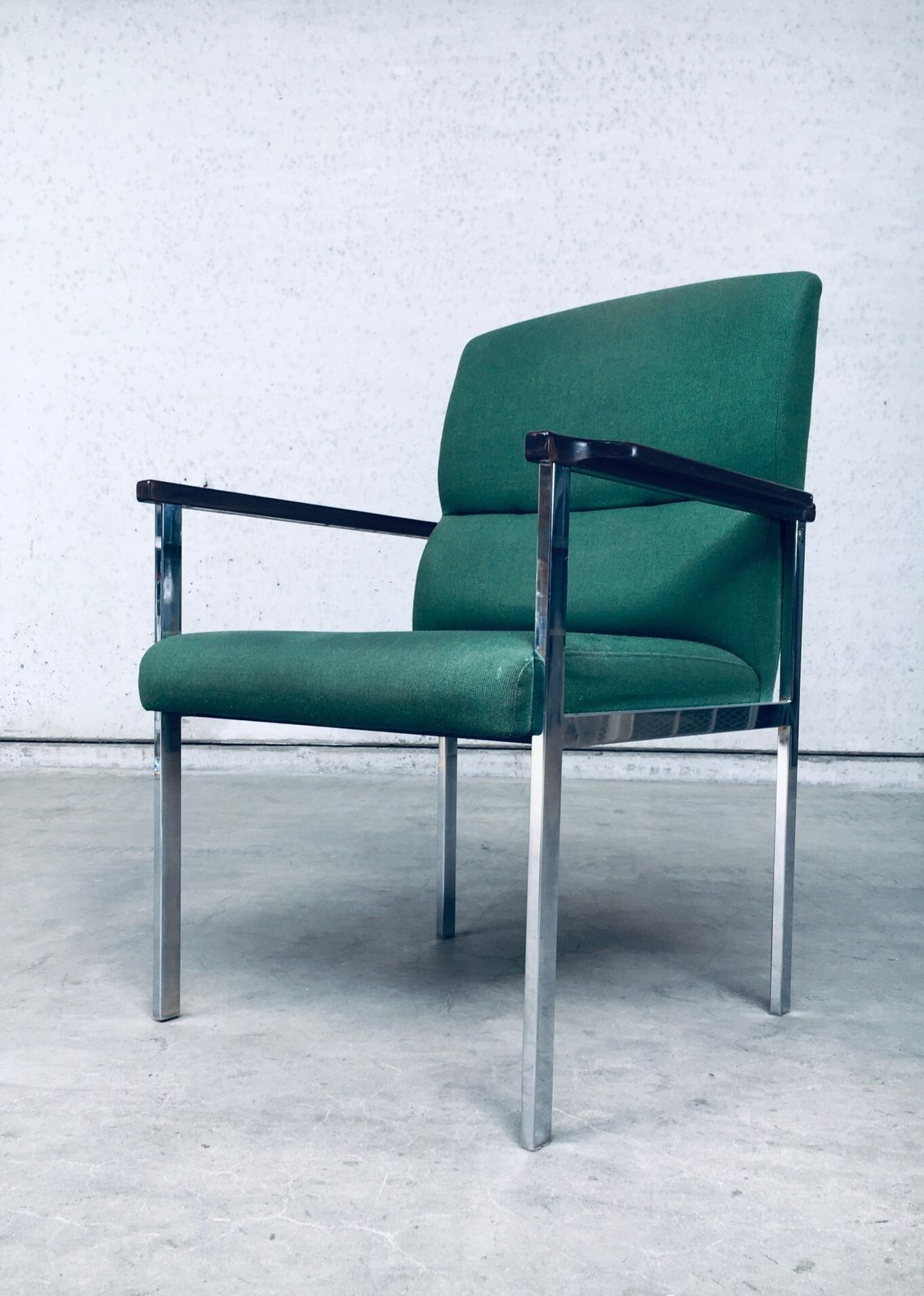 2356.0 Midcentury Modern Design Pair Of Office Arm Chairs By Brune, Germany 1960s photo