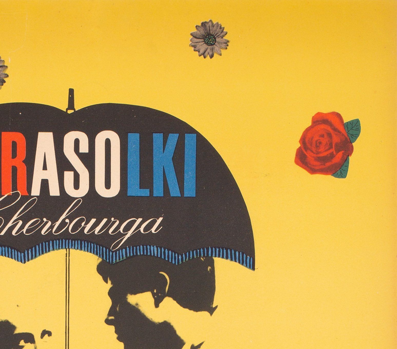 The Umbrellas Of Cherbourg 1966 Polish A1 Film Movie Poster, Rapnicki photo buy