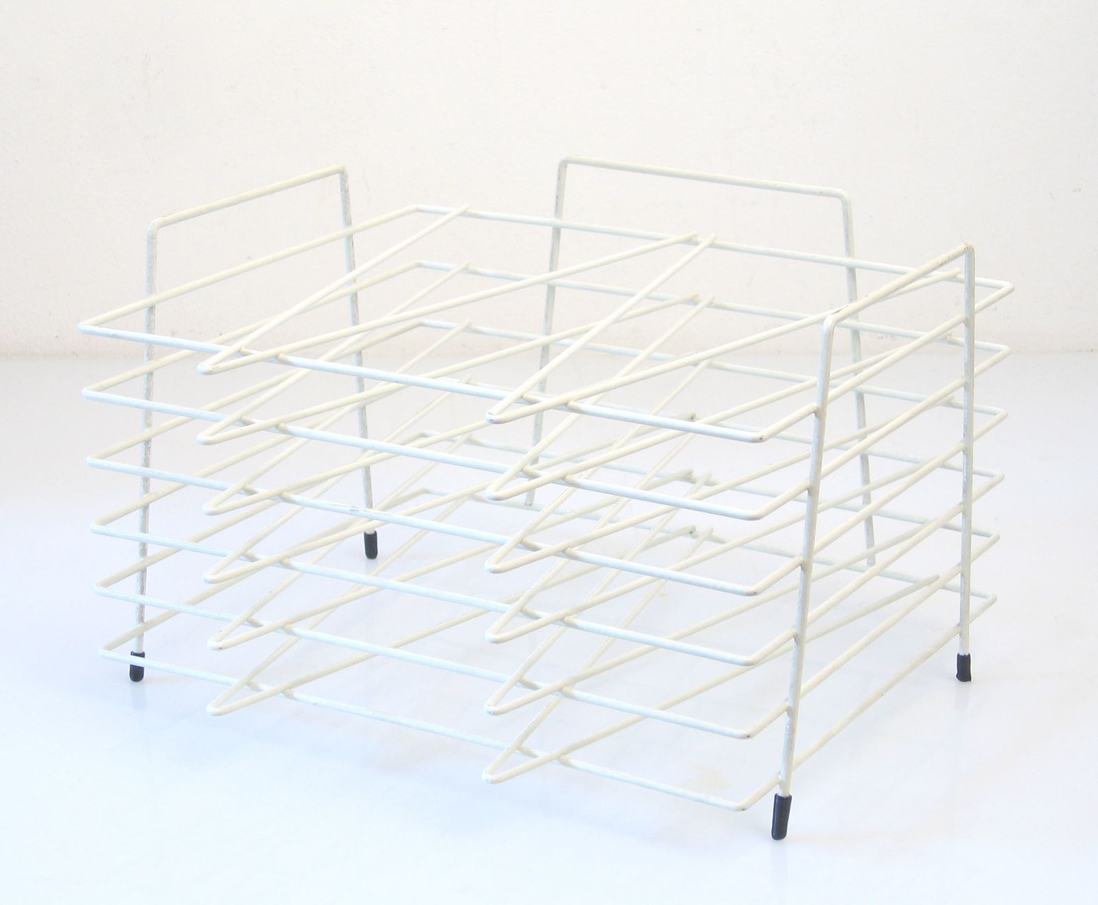 Mategot Style Sixties Vintage Lp Rack