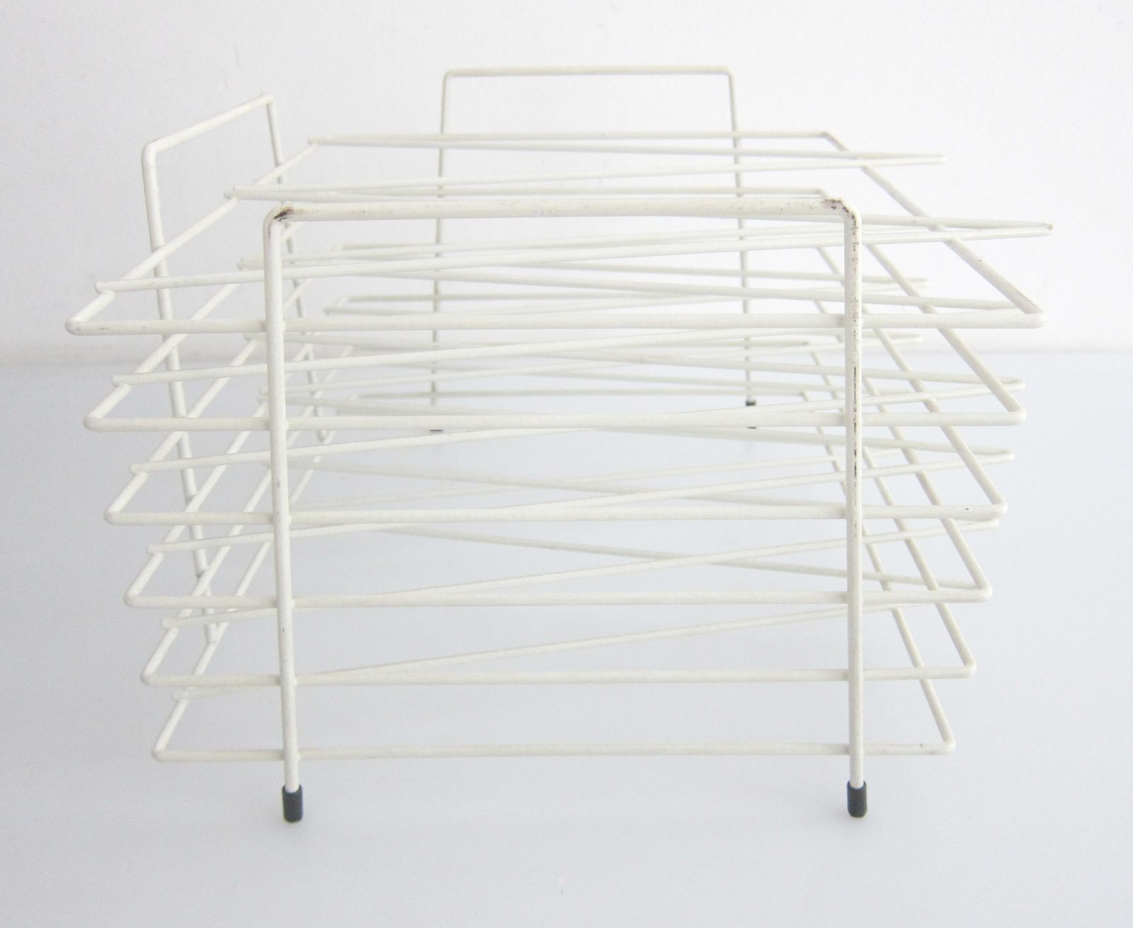 Mategot Style Sixties Vintage Lp Rack photo buy