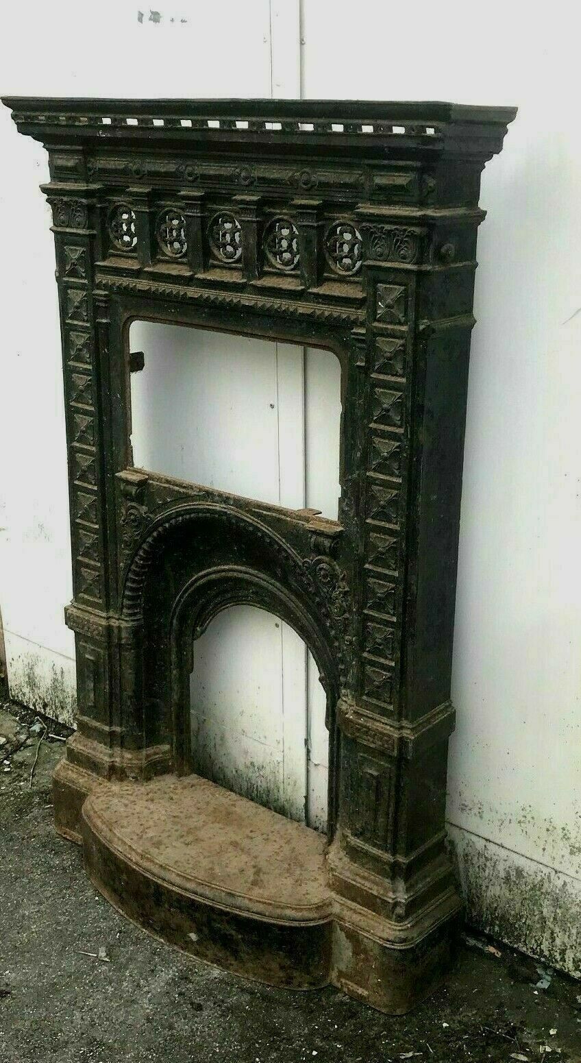 Fire Front In Cast Iron XIX Century photo Home Fixtures