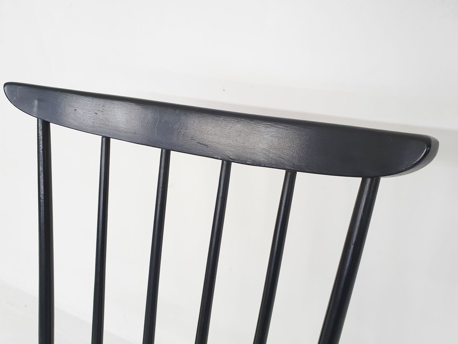 photo for sale Mid Century Schommelstoel Met Spijlenrug, Nederland, Jaren 1960