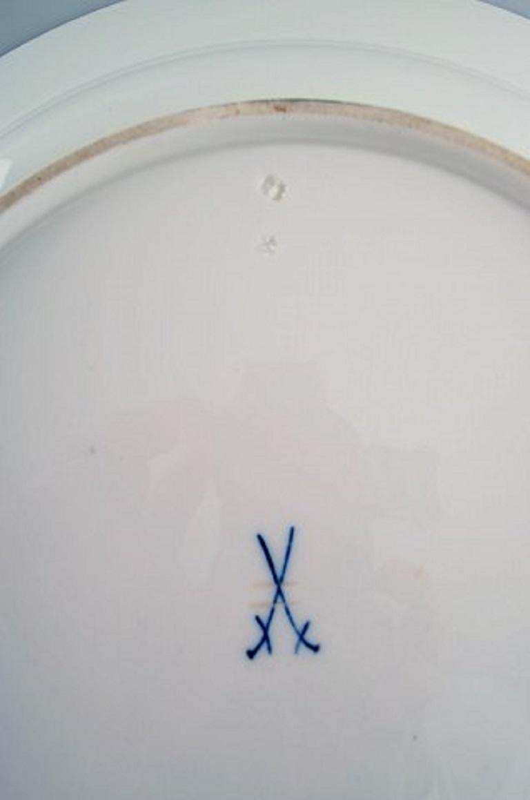 Antique Meissen Bowl In Hand Painted Porcelain In Japanese Style, 19th Century photo 878.0