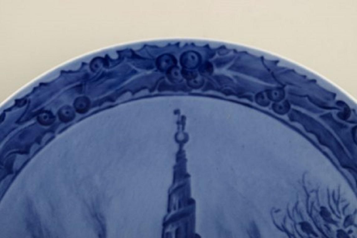 Royal Copenhagen Christmas Plate From 1917 photo for sale