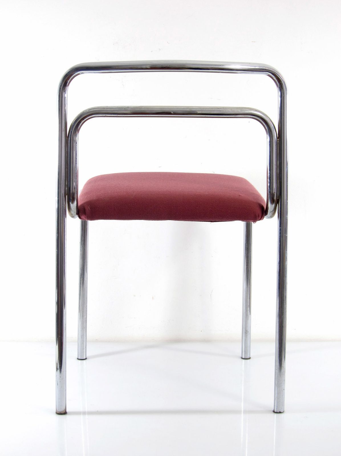 Seventies Chrome Vintage Dining Chairs photo for sale