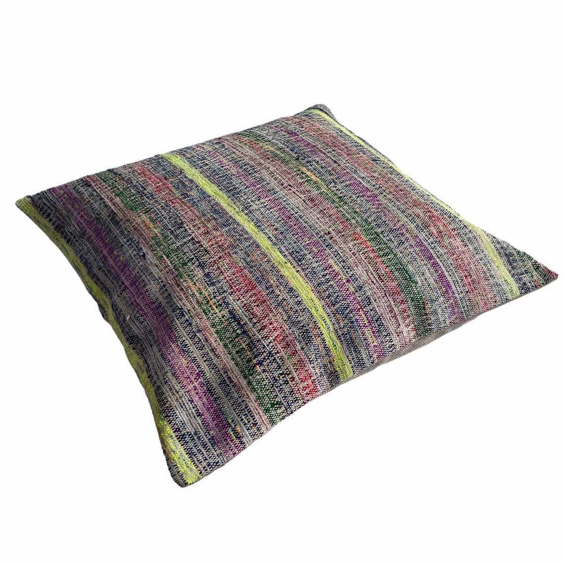 photo furniture Kilim Pillow 60 X 60 Cm Tapis Kelim Kilim Pillow Cover, Vintage Meditation Bench Kelim Teppich Boho Kilim Cushion Kilim Sofa Turkish Pillow