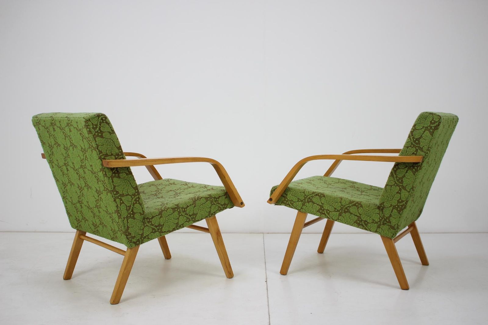 Vintage Armchairs Ton Czechoslovakia photo vinterior