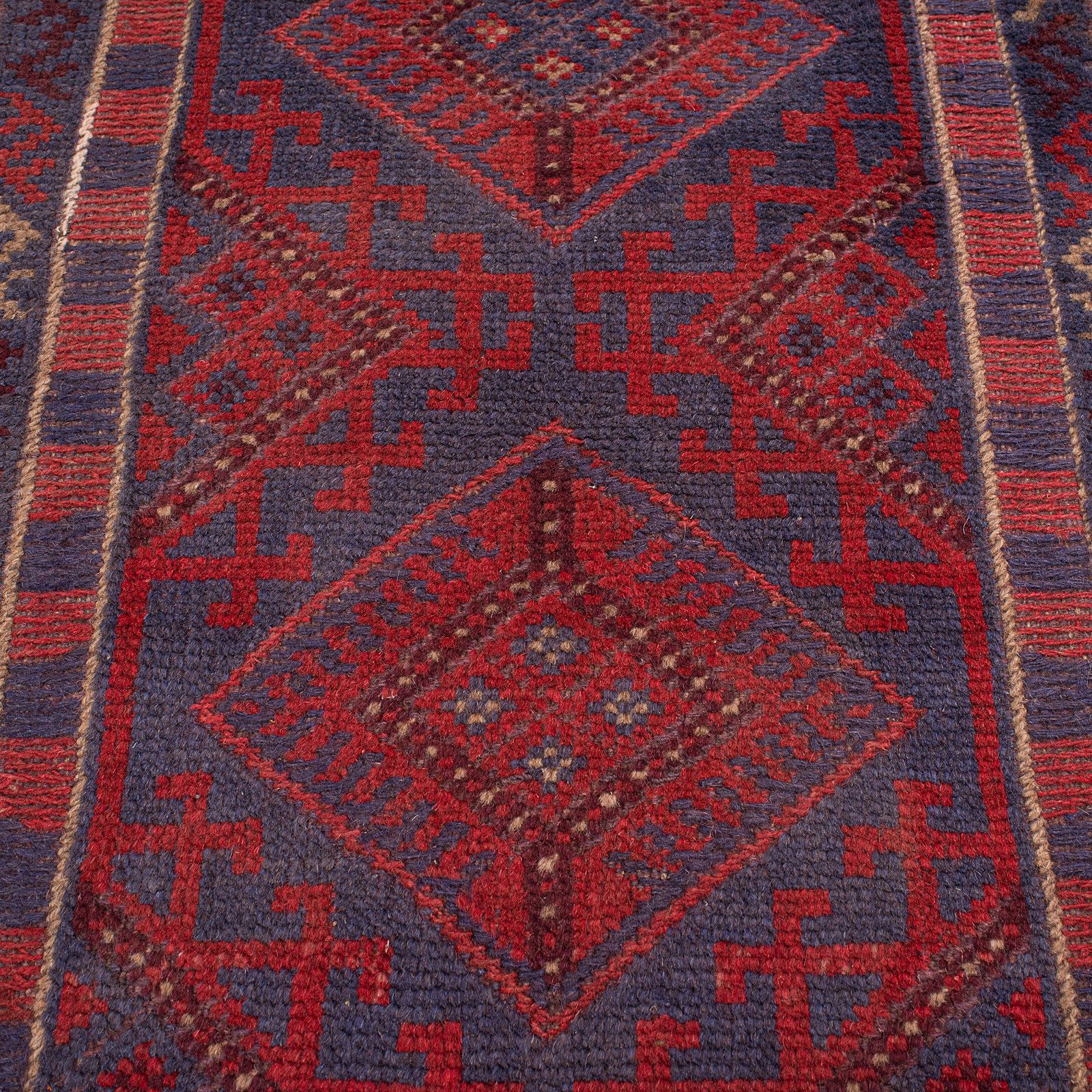 photo for sale Long Vintage Meshwani Hallway Runner, Caucasian, Rug, Hall Carpet, Circa 1960
