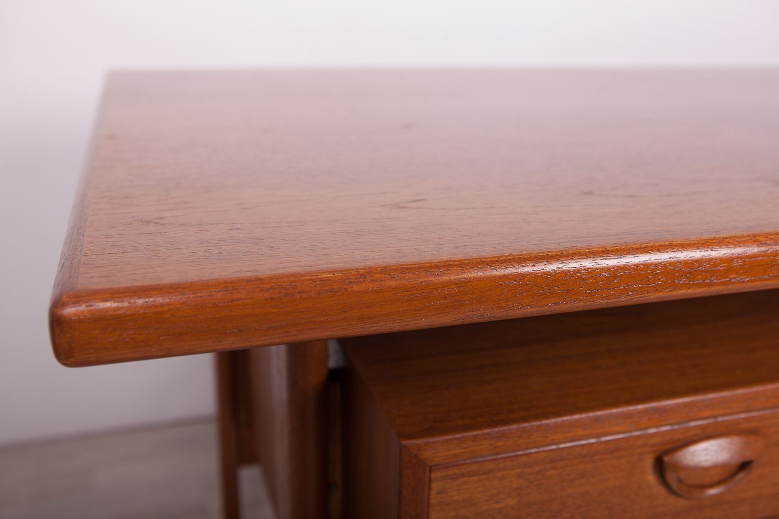 Mid Century Danish Teak Desk From Feldballes Møbelfabrik, 1960s photo vinterior
