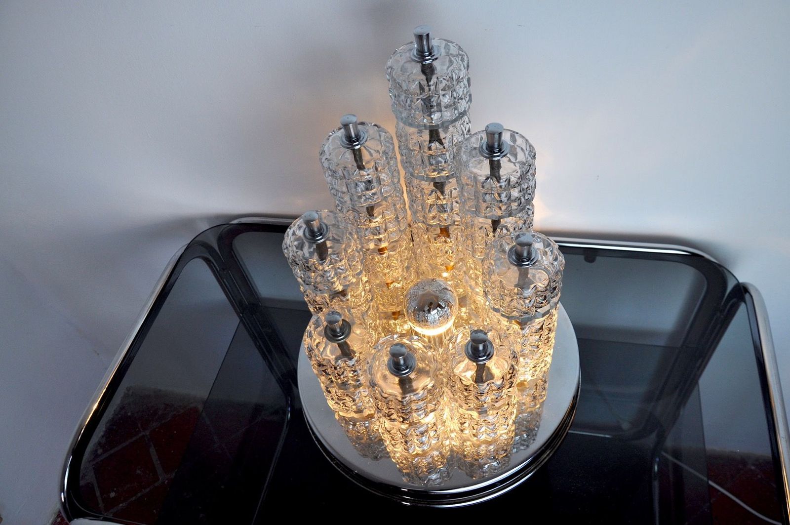 Spiral Lamp Of The House Of Sciolari, Italy, 1970 photo vinterior