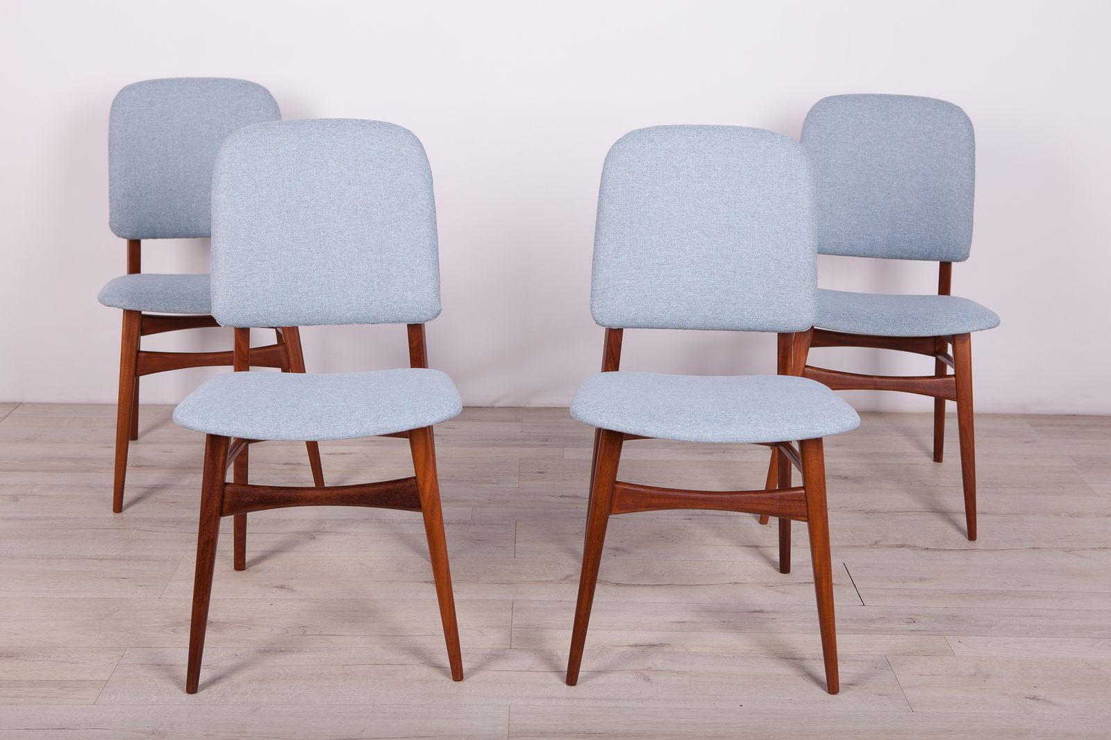 Teak Dining Chairs, 1960s, Set Of 4 photo 740.0
