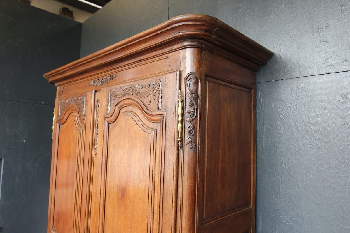 Large French Louis XVI Wardrobe, 1700s photo furniture