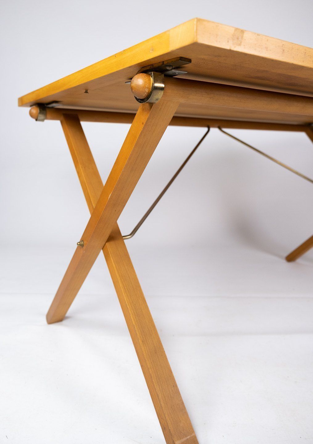 Coffee And/Or Dining Table In Light Wood Designed By Paul Cadovius And Manufactured By Cado In The 1960s. photo vinterior