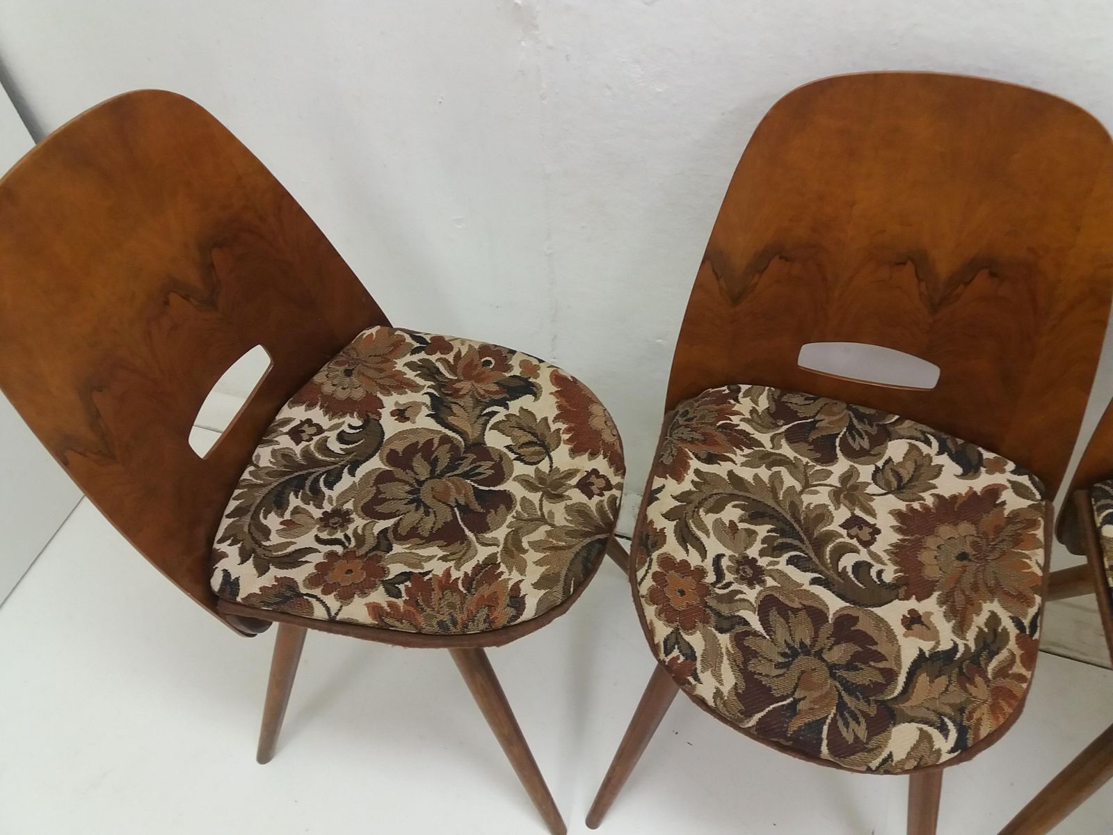 Set Of Four Mid Century Dining Chairs/ Tatra Pravenec, 1960s photo Furniture