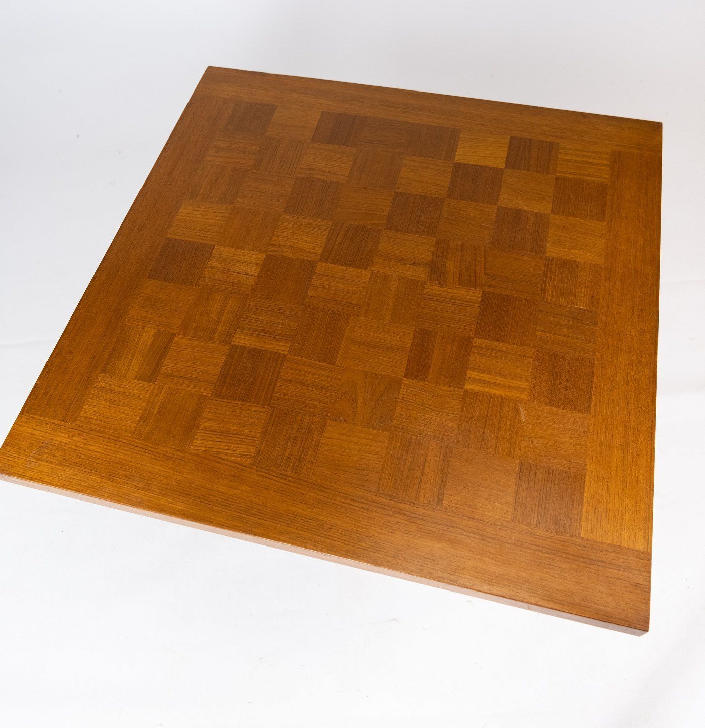 Teak Coffee Table With Checkered Pattern Designed By Poul Cadovius And Manufactured By France & Søn From The 1960s. photo furniture