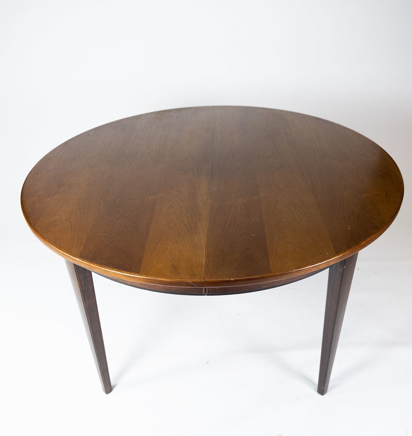 Dining Table In Rosewood Designed By Omann Junior From The 1960s.