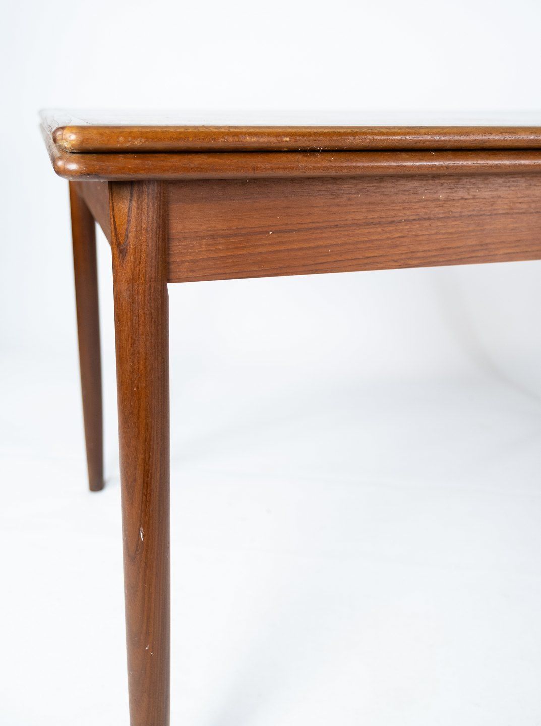 Teak Dining Table With Dutch Pull Out Of Danish Design From The 1960s. photo Furniture