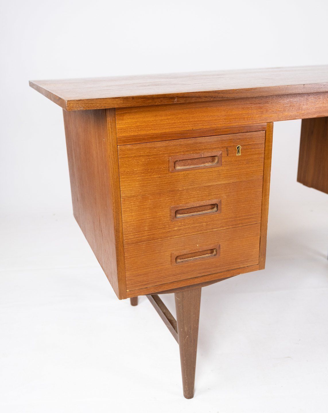 Teak Desk In Danish Design From The 1960s. photo furniture