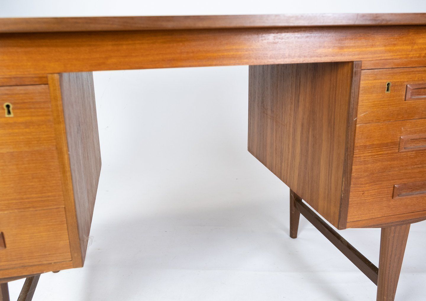 Teak Desk In Danish Design From The 1960s. photo Furniture