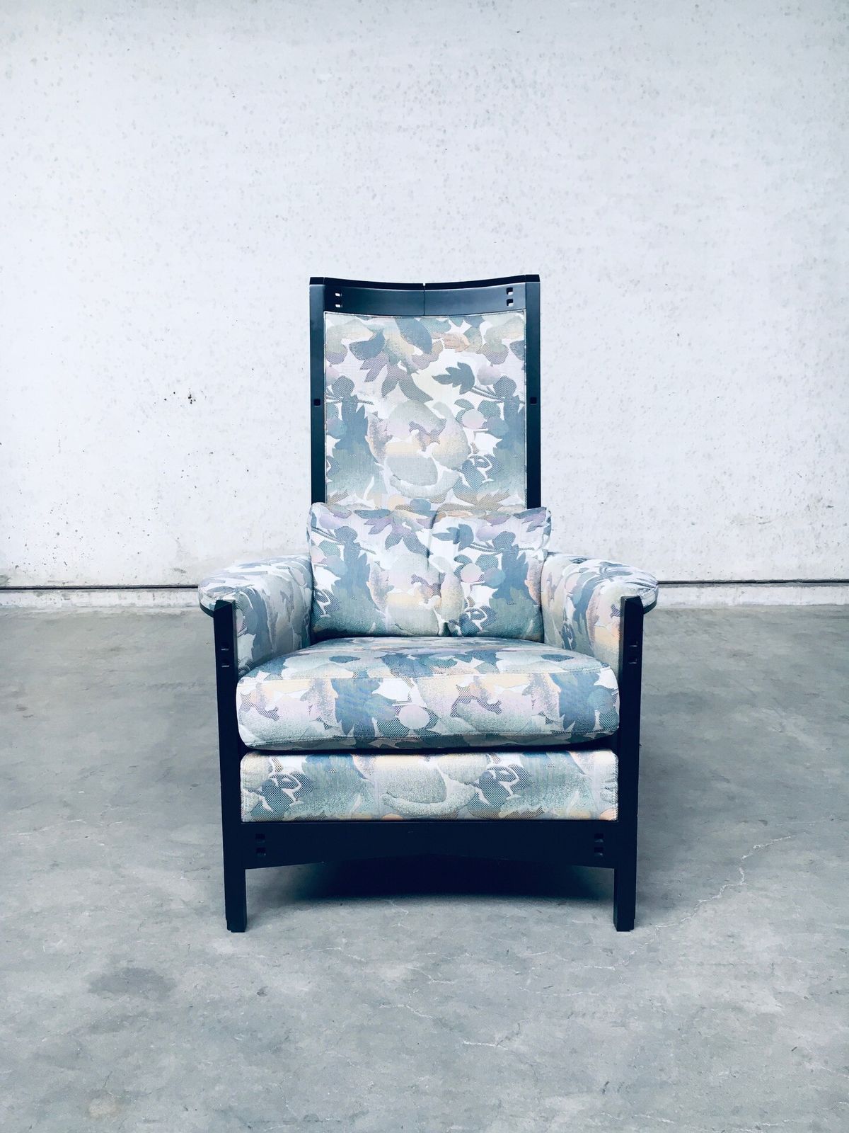 Galaxy 'Peggy' High Armchair Van Umberto Asnago Voor Giorgetti, Italië, Jaren 1990 photo vinterior
