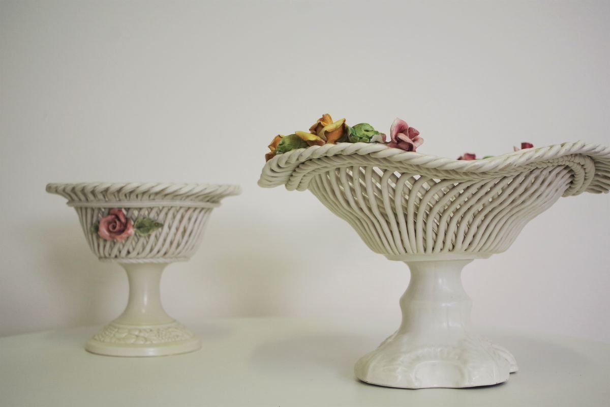 photo buy Ceramic Centerpiece Bowl, 1960s, Set Of 2