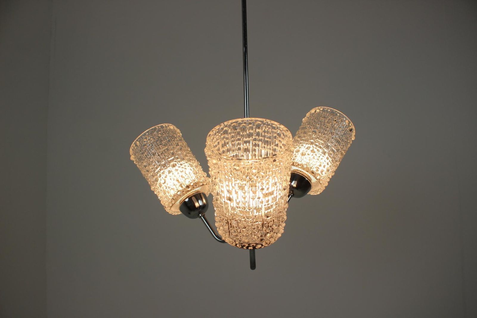 photo furniture Mid Century Chandelier/ Lidokov, 1960s