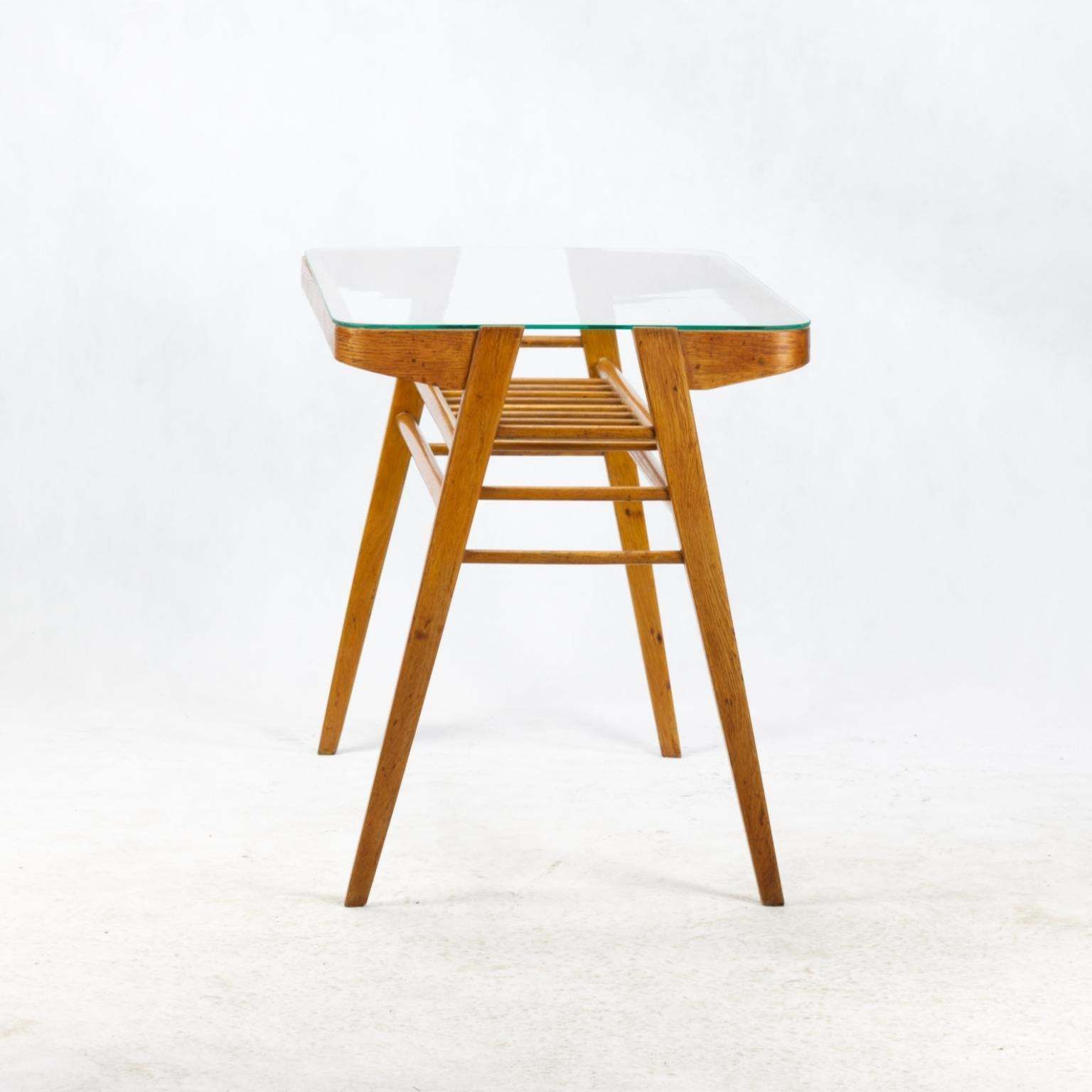 Wooden Coffee Table By František Jirák For Tatra Nabytok Pravenec, 1960s photo 571.0