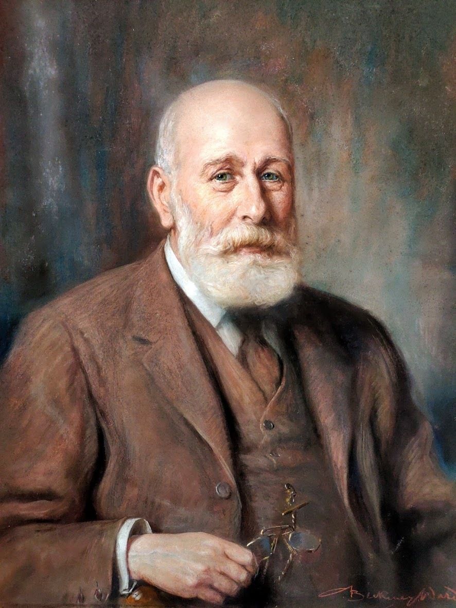 Portrait Of Journalist James Blakeney By Charlotte Blakeney Ward