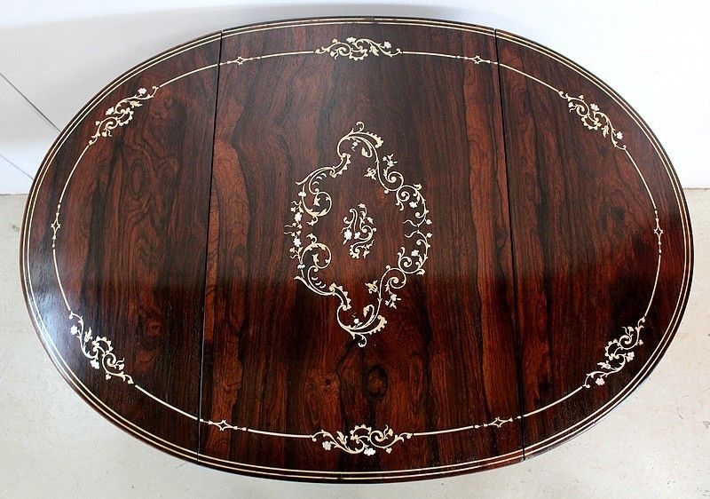Small Table With Shutters, Napoleon III Period Mid 19th Century photo buy