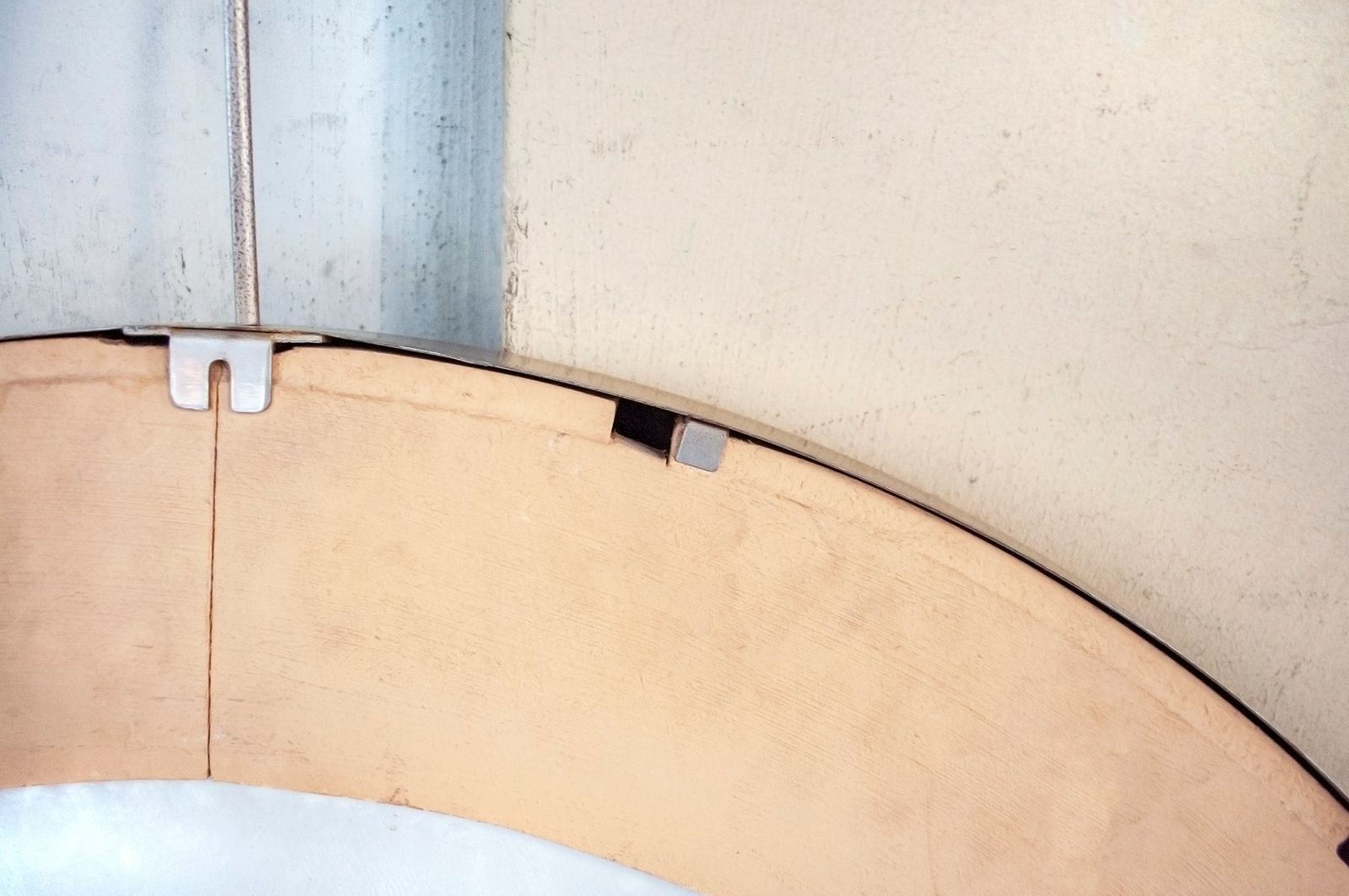 Mirror With Steel Frame, Italy, 1960s photo vinterior
