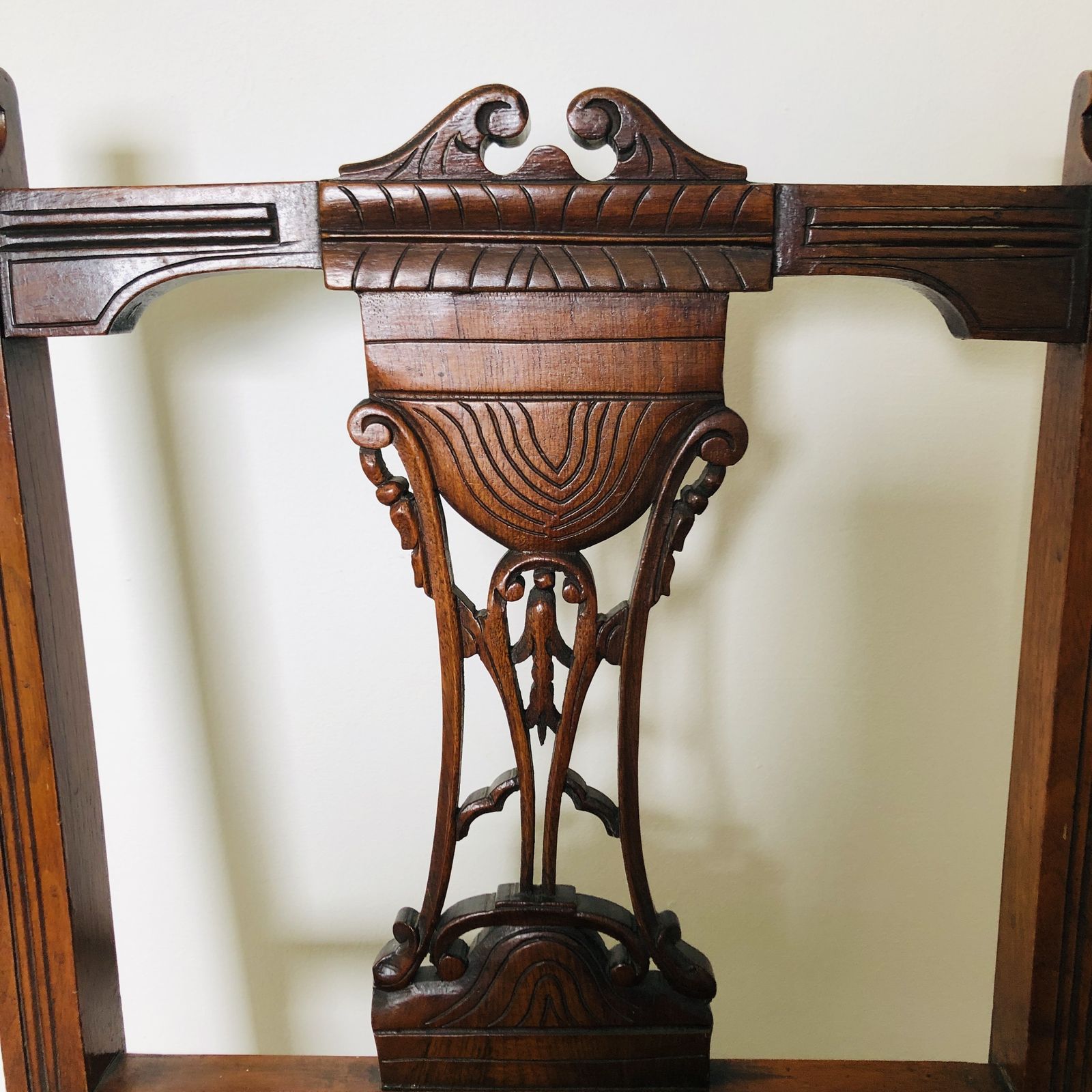 Antique 19th Century, Aesthetics Movement Bedroom Chair photo vintage
