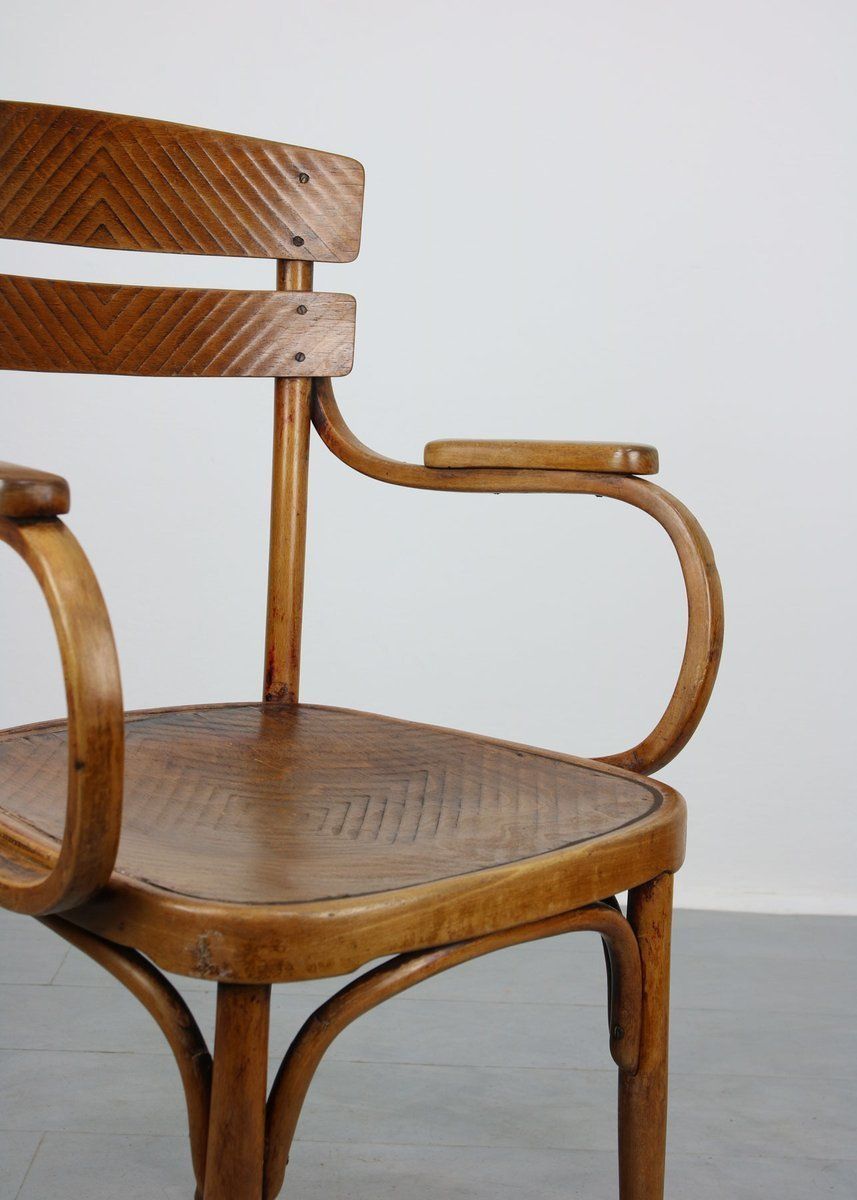 Antique Bentwood Armchair By Michael Thonet photo vinterior