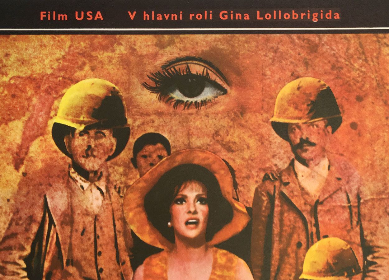 Movie Poster, Buona Sera, Mrs. Campbell, Václav Zeman, 1971 photo furniture