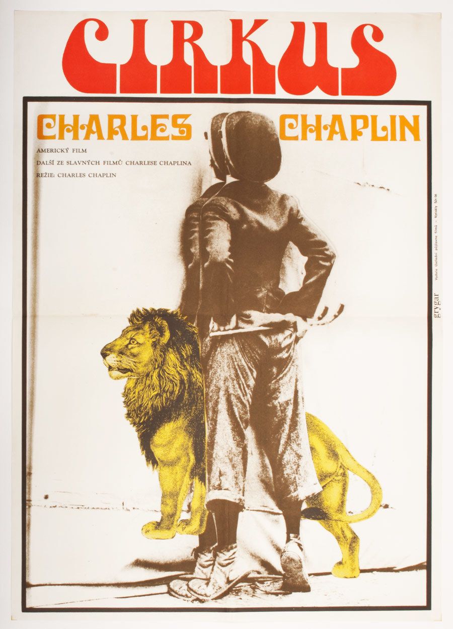 Movie Poster, The Circus, Milan Grygar, 1976