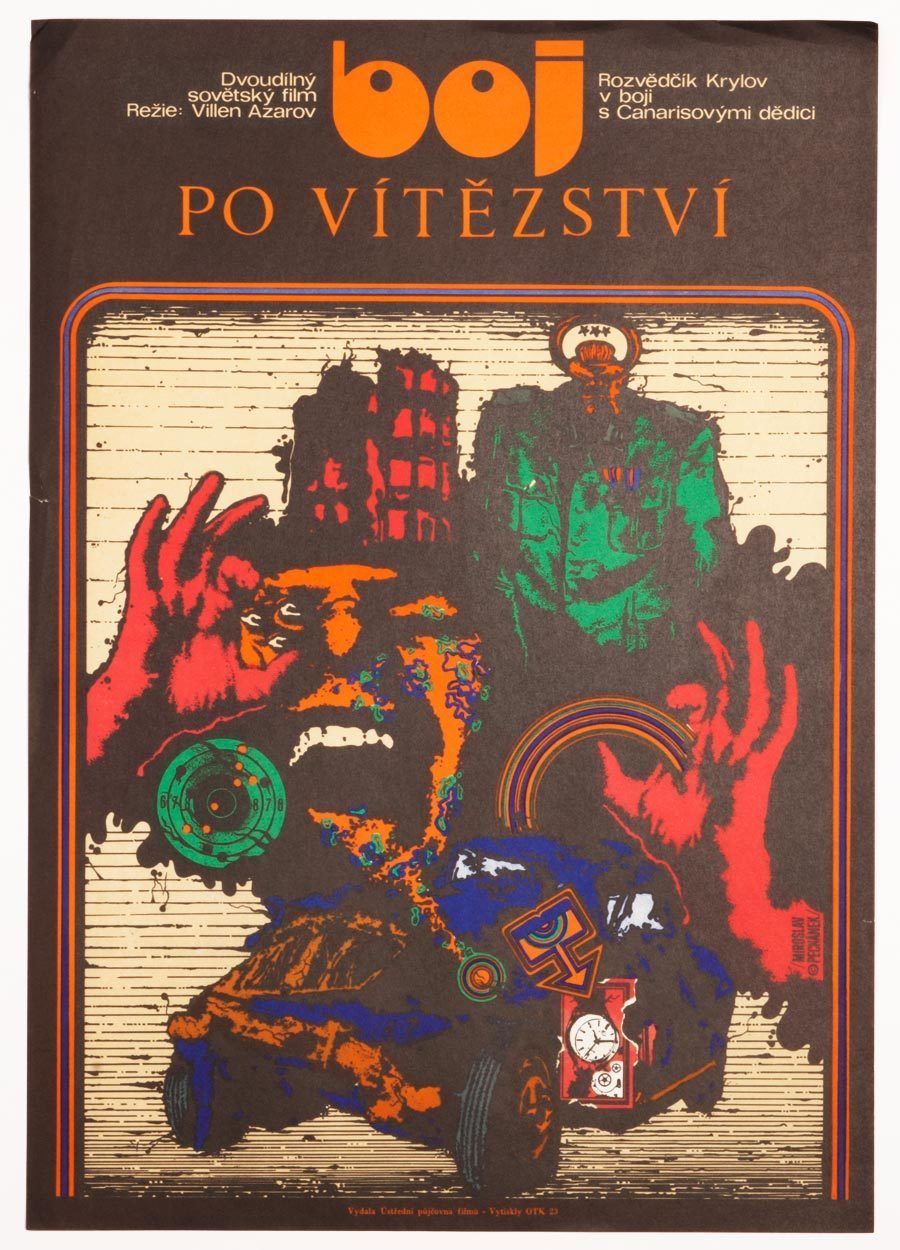 Movie Poster, The Fight For Victory, Miroslav Pechánek, 1973