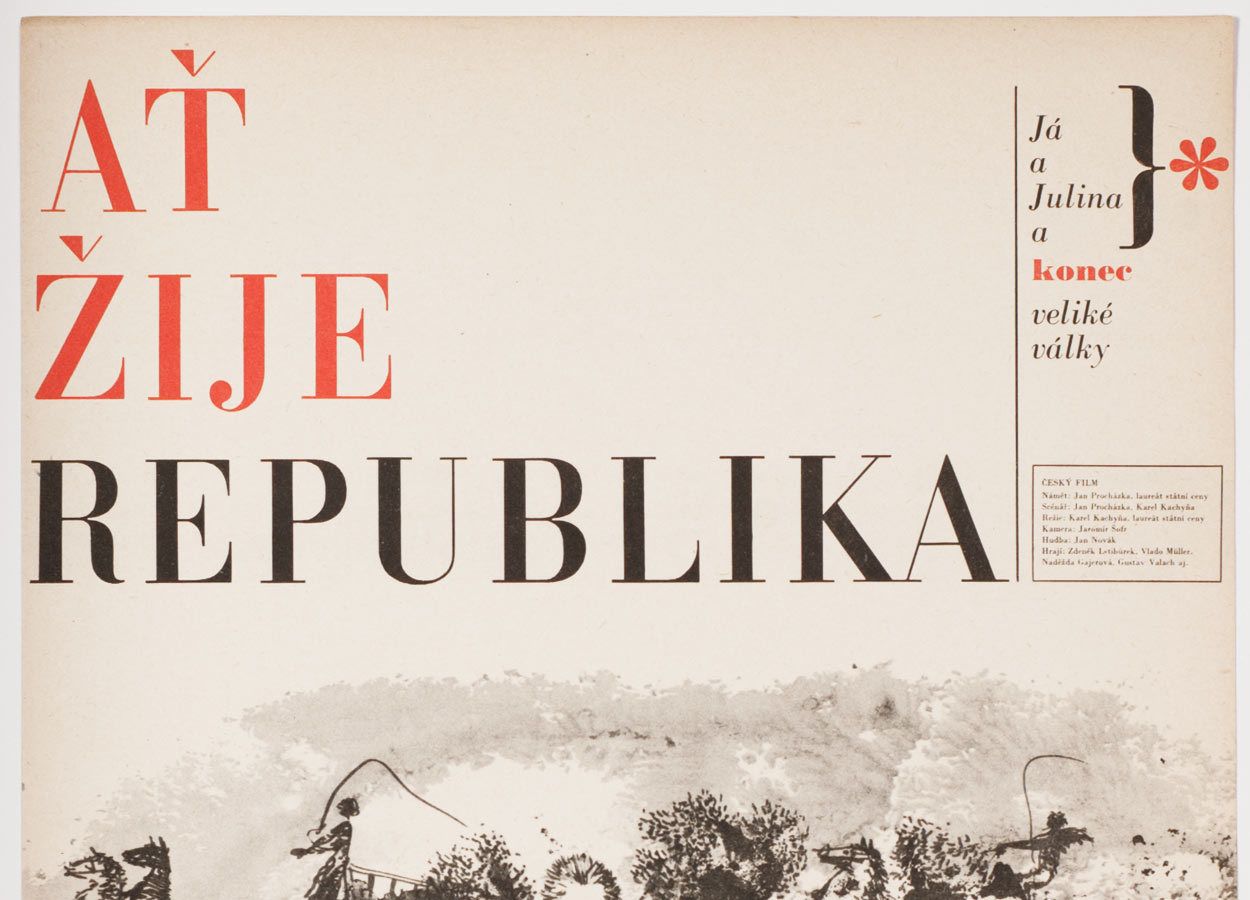 Movie Poster, Long Live The Republic, Zdeněk Ziegler, 1965 photo furniture