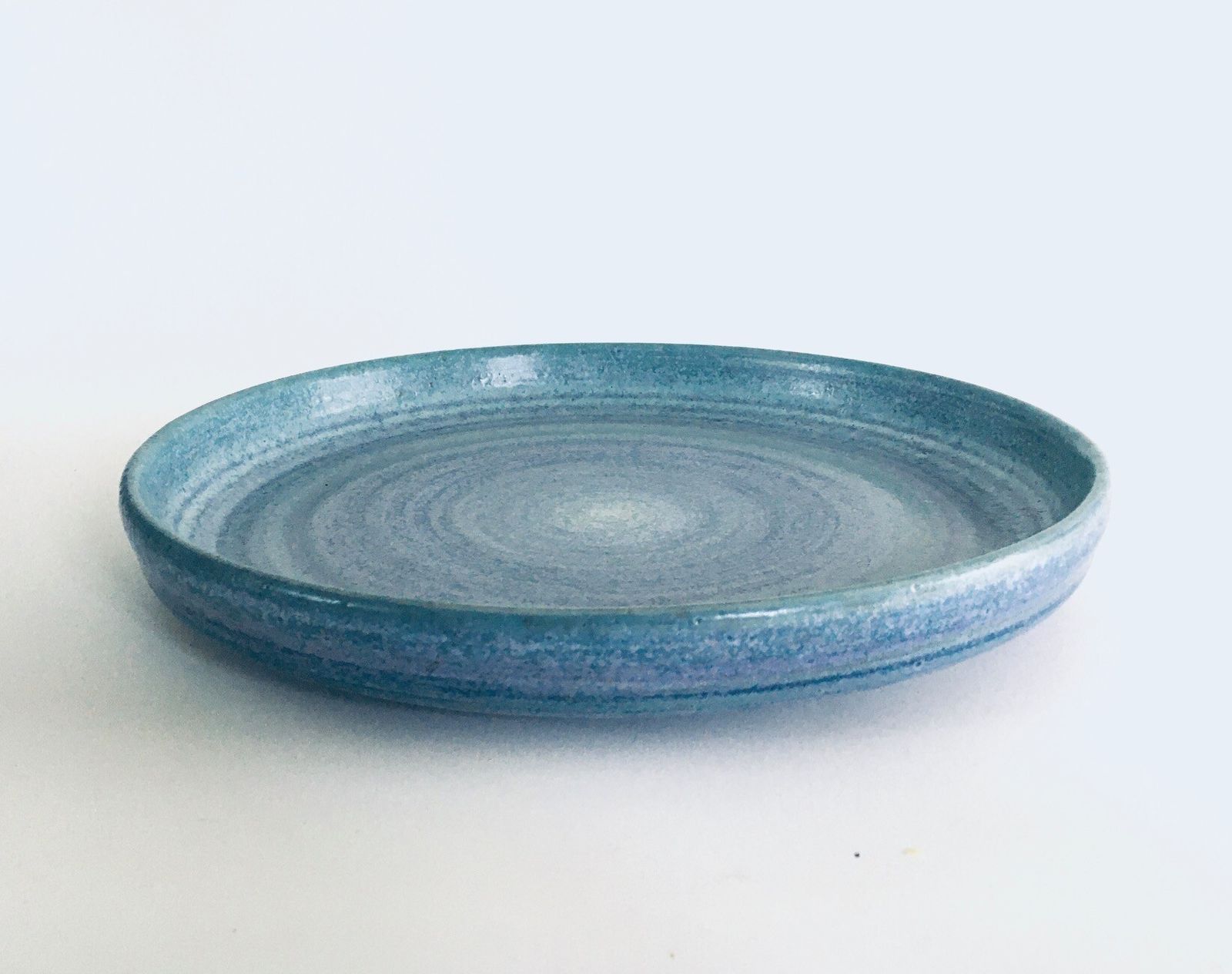 Studio Art Pottery Groot Bord/Schaal Van Mobach, Nederland Jaren 1990 photo for sale