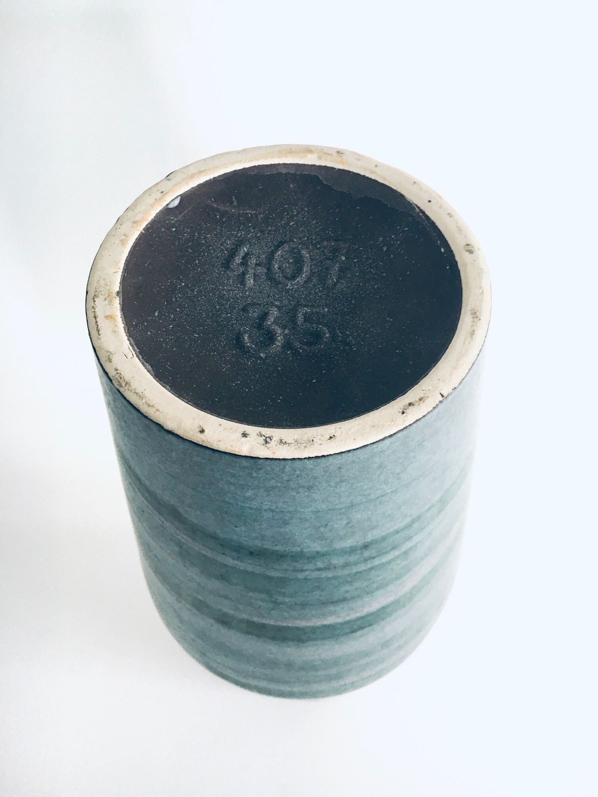 Midcentury Modern Studio Pottery Vase Set By Scheurich, West Germany 1960s photo vinterior