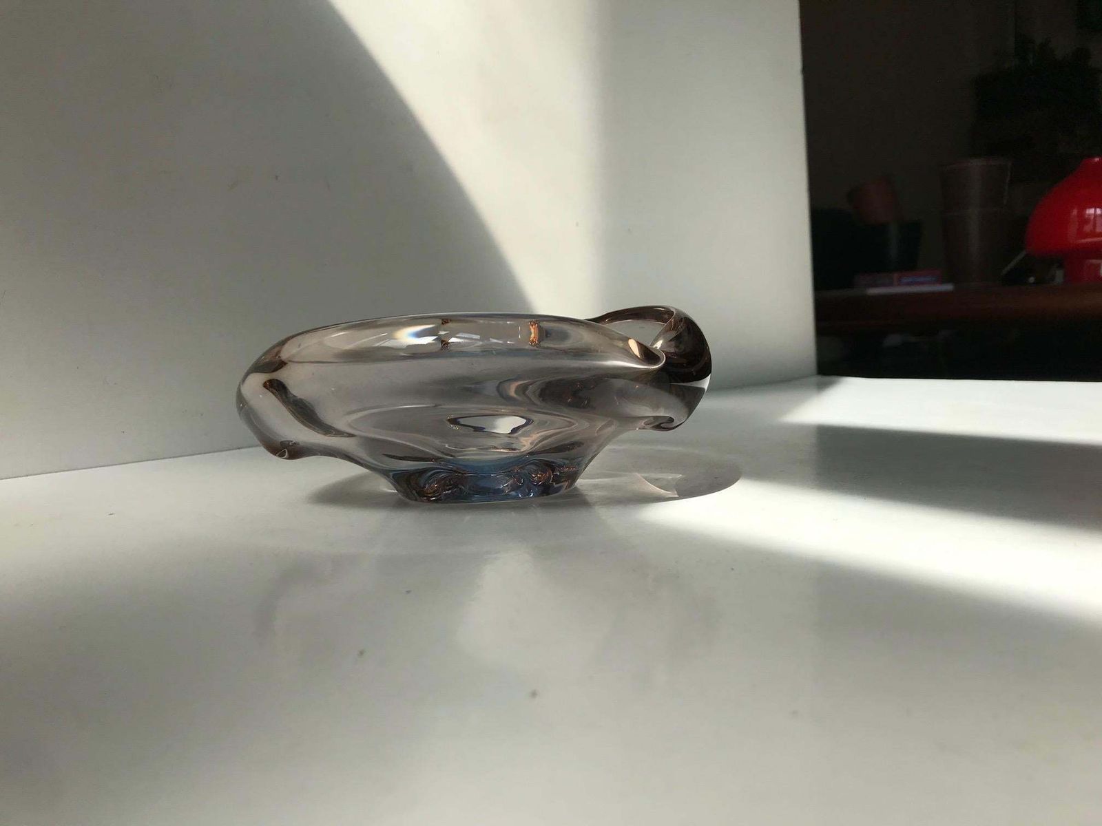 Tri Color Murano Glass Ashtray By Flavio Poli For Seguso photo furniture