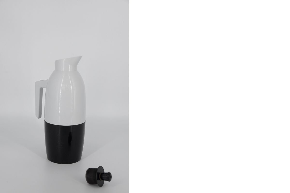 Scandinavian White Thermos By G. Rosendahl For Falkenberg, 1960s photo Home Decor